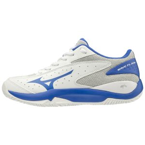 Dámské Tenisové Boty Mizuno Wave Flash CC Bílé/Blankyt